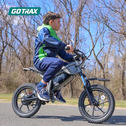 Gotrax Astra Electric Dirt Bike, 16" Tires, Max Speed 15.5Mph