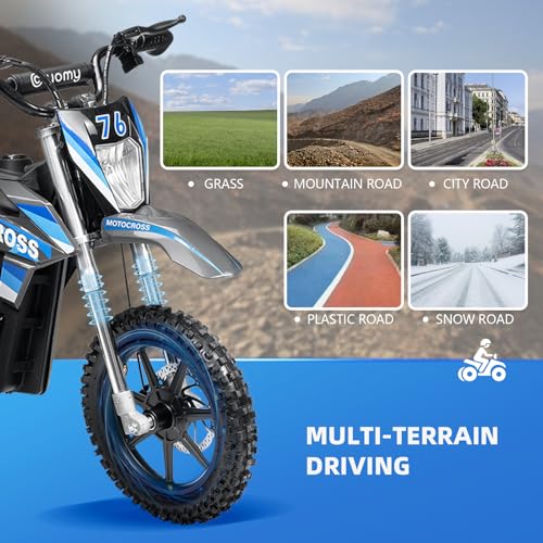 Powerful 36V 500W Electric Dirt Bike Motorcycle for Kids