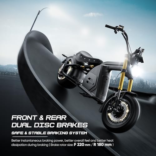 eAhora 4000W M8S Electric Motorcycle for Adults
