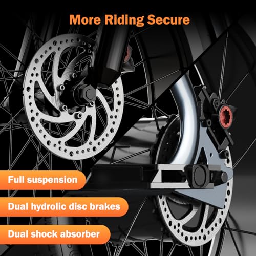 Ribeko Electric Bikes for Adults with 1200W Motor