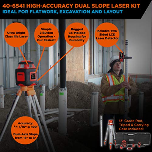 Johnson High Accuracy Dual Slope Rotary Laser System