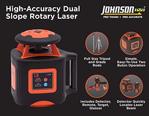 Johnson High Accuracy Dual Slope Rotary Laser System