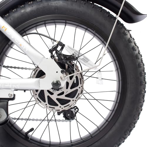 Movcan V60 Pro Electric Bike, 48V 18.2Ah, 20" Fat Tire, 1500W Motor"