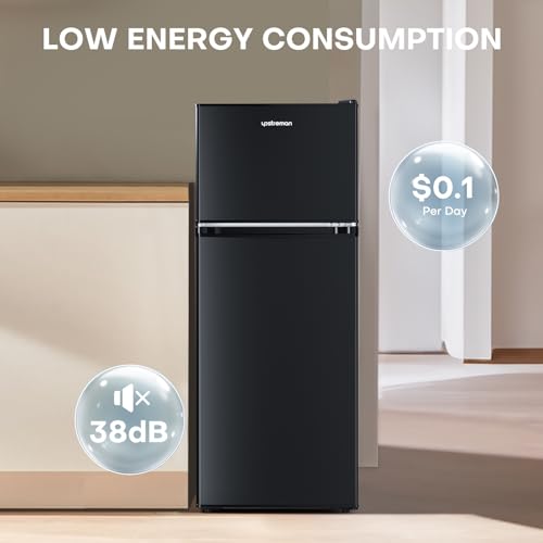 VIP Mini Fridge: Upstreman 4.0 Cu.Ft. Double Door