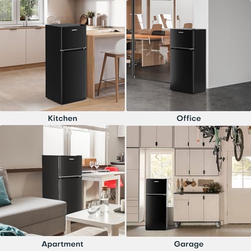 VIP Mini Fridge: Upstreman 4.0 Cu.Ft. Double Door