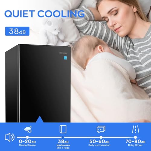 VIP Compact Mini Fridge with Adjustable Thermostat