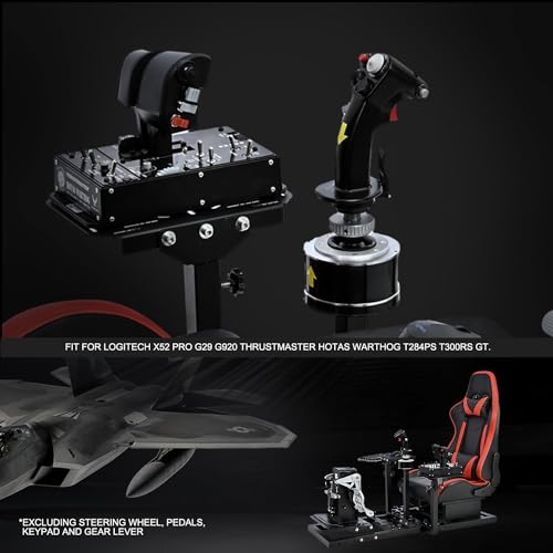 Mokapit Dual Purpose Racing Wheel Flight Simulator Cockpit