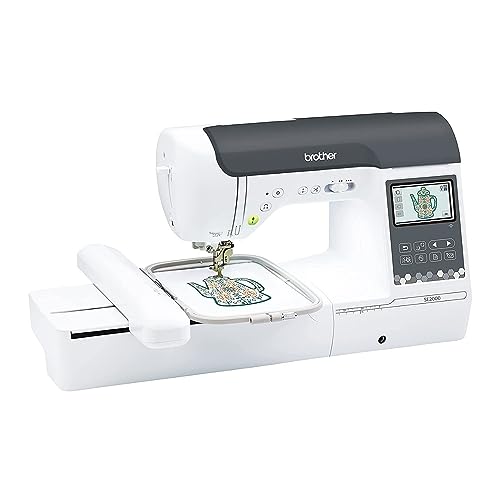 Brother SE2000 Computerized Sewing Machine with Embroidery Bundle