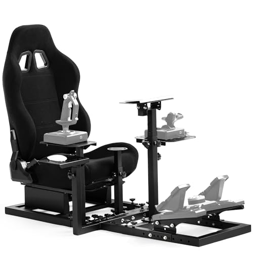Racing Simulator Cockpit Kit for Logitech and Thrustmaster
