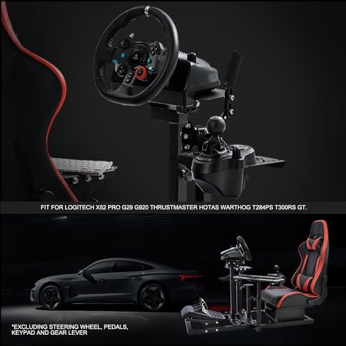 Mokapit Dual Purpose Racing Wheel Flight Simulator Cockpit