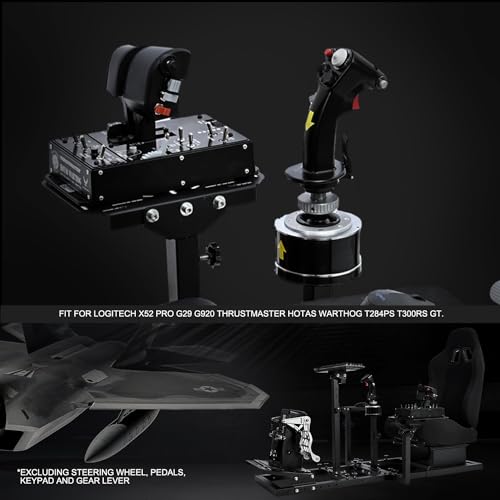 Racing Simulator Cockpit Kit for Logitech and Thrustmaster
