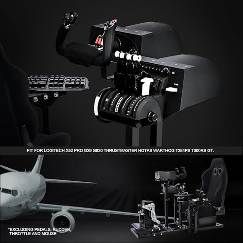 Racing Simulator Cockpit Kit for Logitech and Thrustmaster