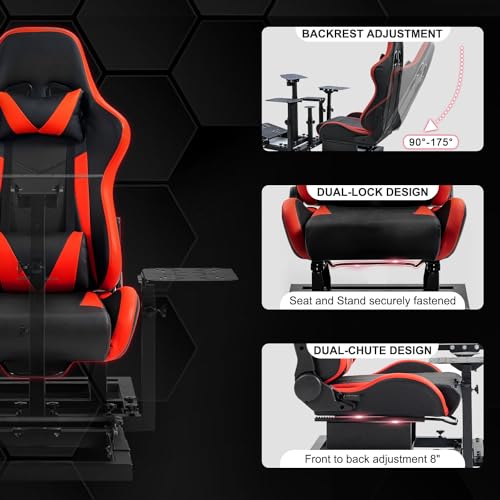 Mokapit Dual Purpose Racing Wheel Flight Simulator Cockpit