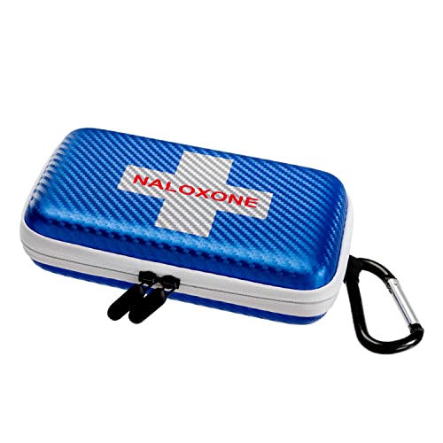 Naloxone Case for Opioid Overdose Kits - Blue