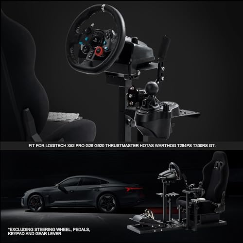 Racing Simulator Cockpit Kit for Logitech and Thrustmaster