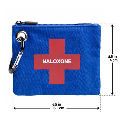 Canvas Bag for Naloxone Kits - Holds 2 Sprays