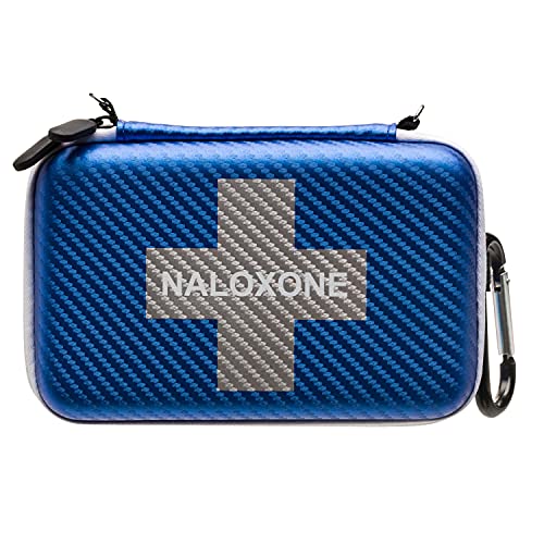 Naloxone Case for Opioid Overdose Kits - Blue