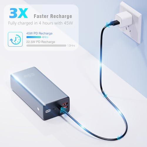 65W Laptop Power Bank 50000mah Fast Charging VIP