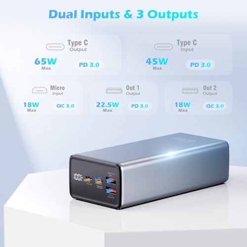 65W Laptop Power Bank 50000mah Fast Charging VIP