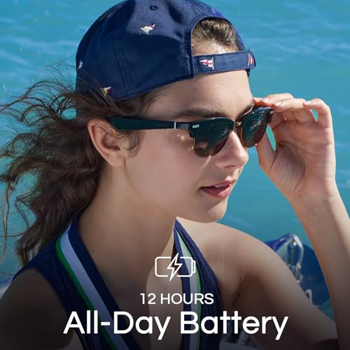 Lucyd Nautica Spyglass Smart Sunglasses - Brown Blue Gradient