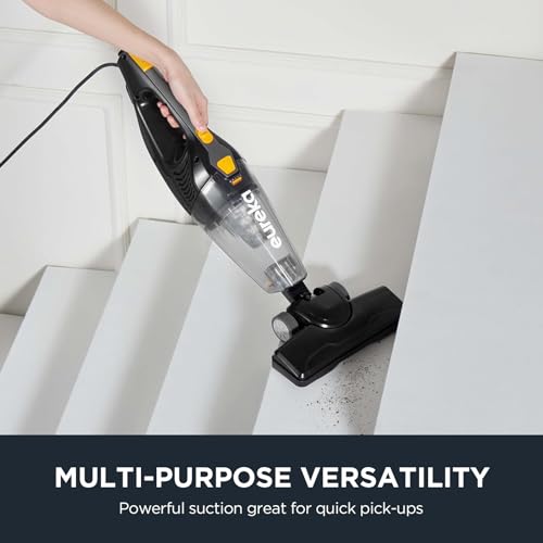 Eureka Home Mini Corded Stick Vacuum, Powerful Suction