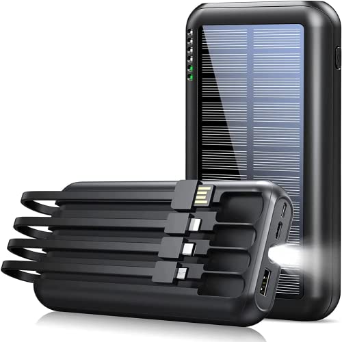 40,000mAh Solar Portable Charger with 3 Outputs
