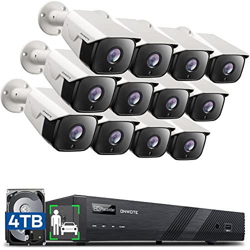 16 Channel 4K NVR PoE Security Camera System