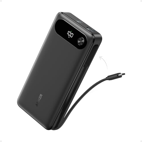 Portable Anker Power Bank with Fast Charging, 20,000mAh