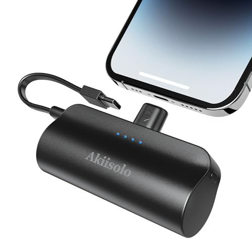 iPhone Portable Charger 5000mAh Fast Charging Power Bank