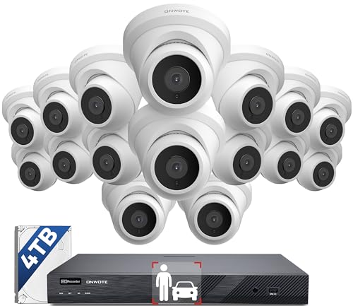 16 Channel 4K PoE Security Camera System Set