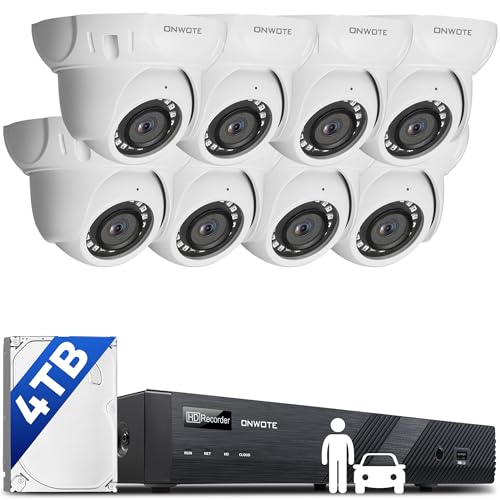 16CH 4K NVR PoE Security Camera System Bundle