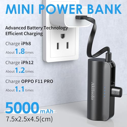 iPhone Portable Charger 5000mAh Fast Charging Power Bank