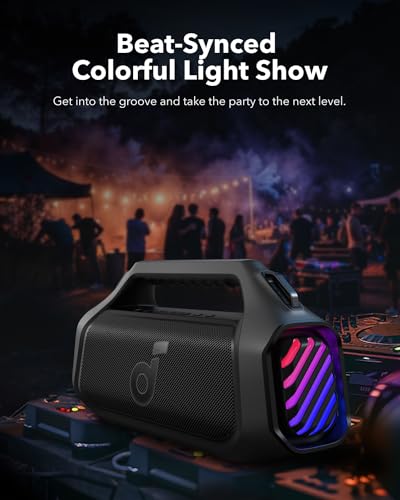 Soundcore Boom 2 Plus Outdoor Speaker with RGB Lights