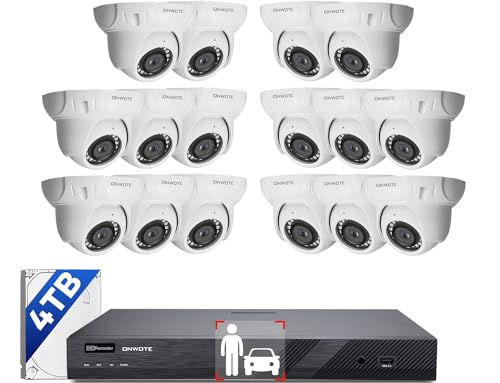 16 Channel 4K PoE Security Camera System VIP
