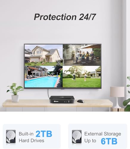 Swann 4K 16CH Security Camera System: NVR-8580 PoE