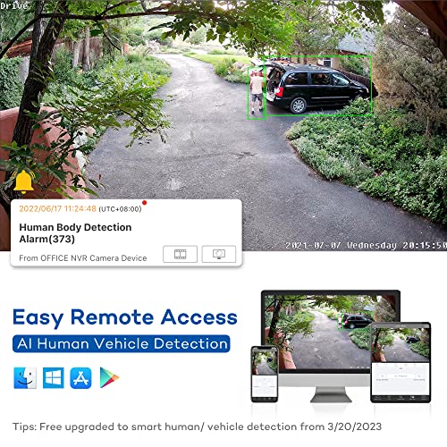 16CH 4K NVR PoE Security Camera System VIP