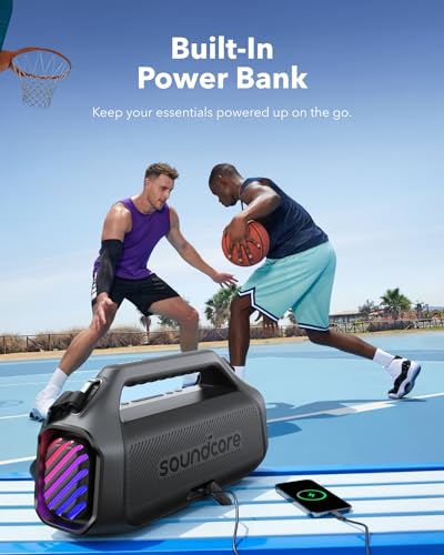Soundcore Boom 2 Plus Outdoor Speaker with RGB Lights