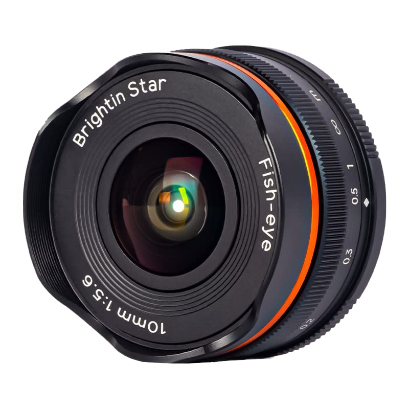 Brightin Star 10mm F5.6 Fisheye Lens for Micro 4/3 Cameras