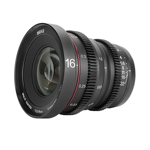 MEKE 16mm T2.2 Manual Focus Cine Lens