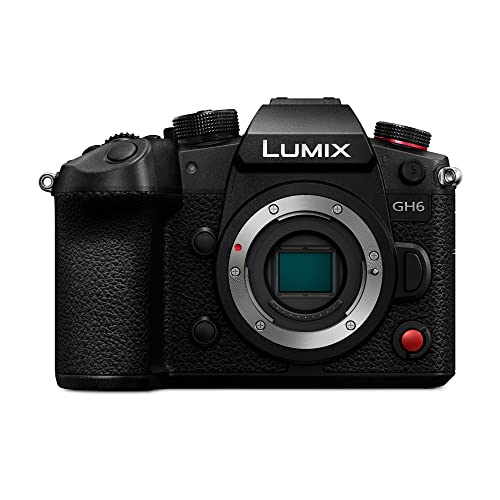 Panasonic LUMIX GH6 Mirrorless Camera - DC-GH6BODY Black