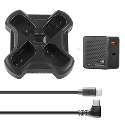 ZITAY 4-Channel Charger for Panasonic DMW-BLK22 GH4 Lumix