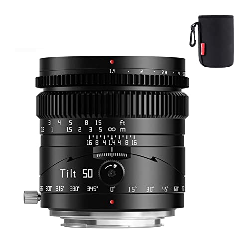 50mm F1.4 Tilt Lens for Nikon Z-Mount Cameras