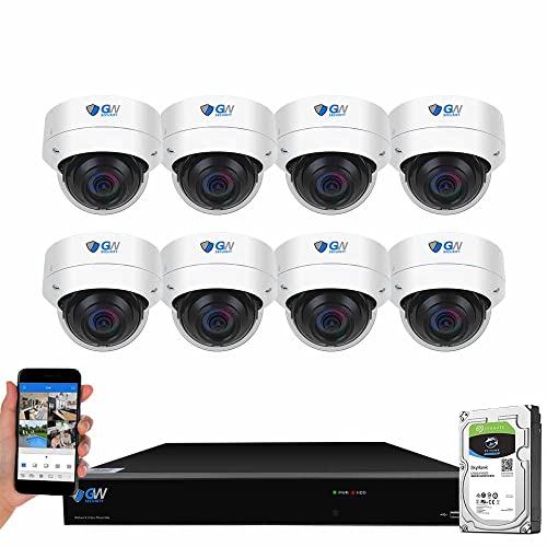 16 Ch 4K NVR Color Night Vision AI Camera System