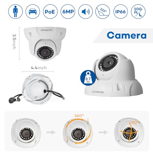 16 Channel 4K PoE Security Camera System VIP