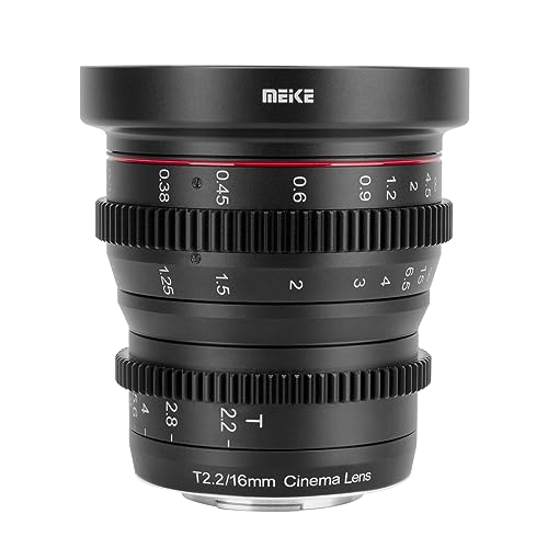 MEKE 16mm T2.2 Manual Focus Cine Lens