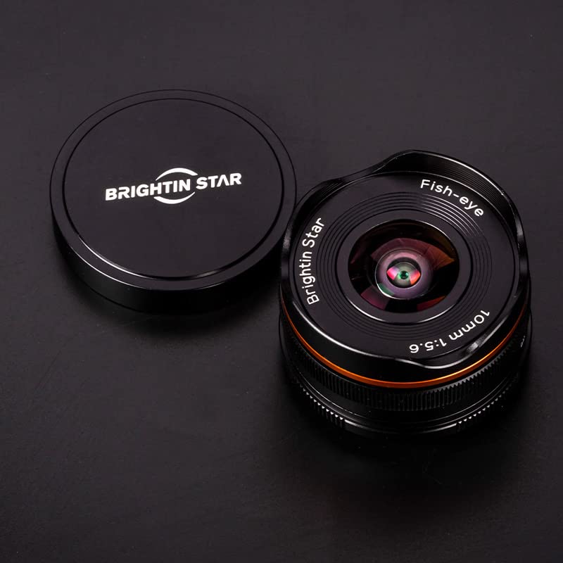 Brightin Star 10mm F5.6 Fisheye Lens for Micro 4/3 Cameras