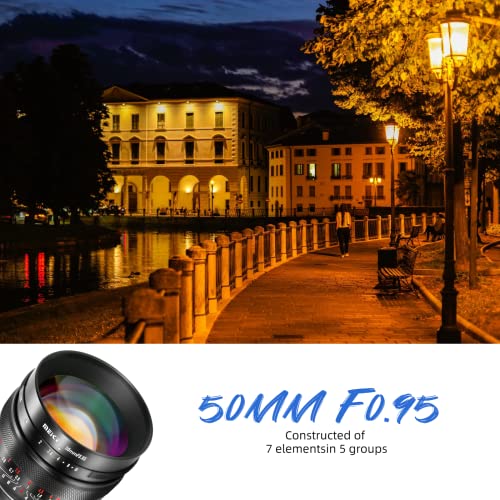 Meike 50mm f0.95 Manual Focus Lens for Panasonic