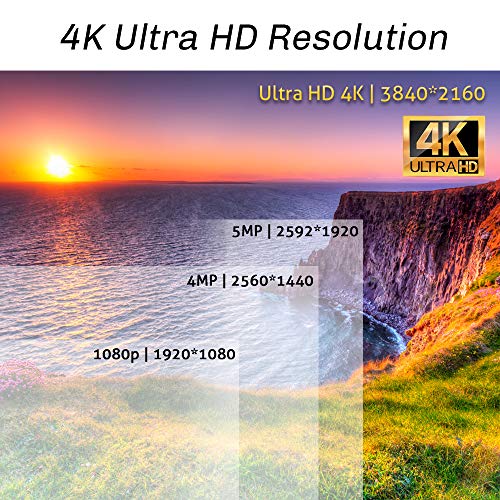 16 Ch 4K NVR Color Night Vision AI Camera System