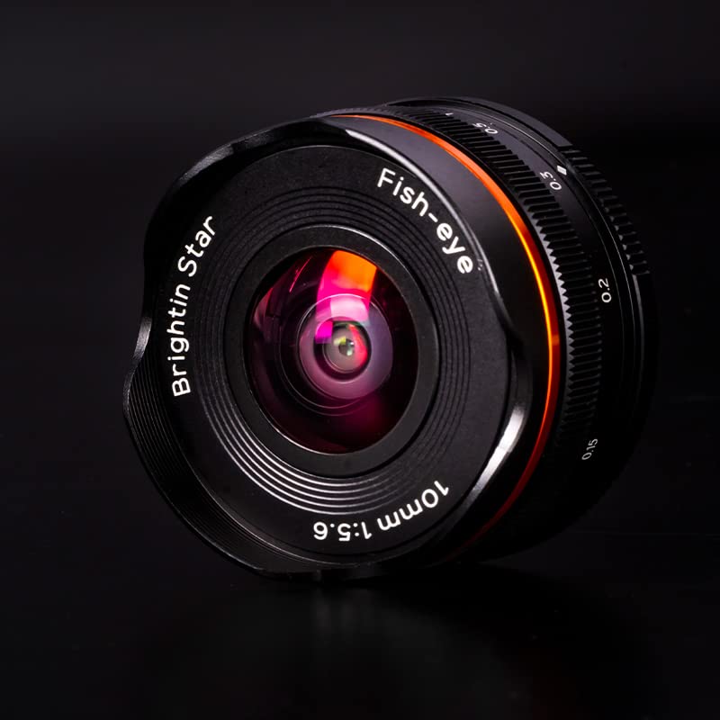 Brightin Star 10mm F5.6 Fisheye Lens for Micro 4/3 Cameras