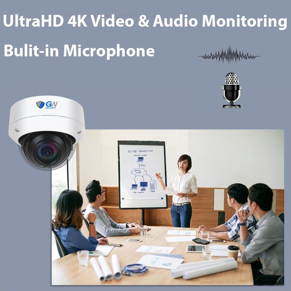 16 Channel H.265+ PoE 12MP NVR 4K Camera System